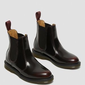 Flora red cherry Dr Marten boots
